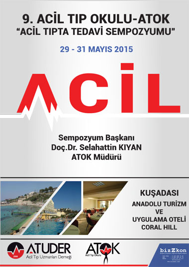 9. ATOK - ACİL TIPTA TEDAVİ SEMPOZYUMU